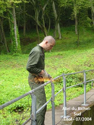 Finition de la barri�re
