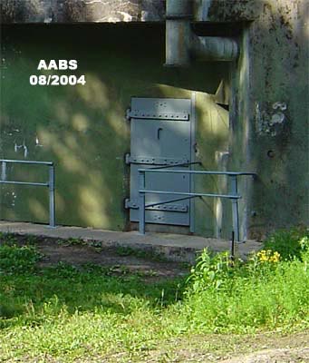 La porte repeinte