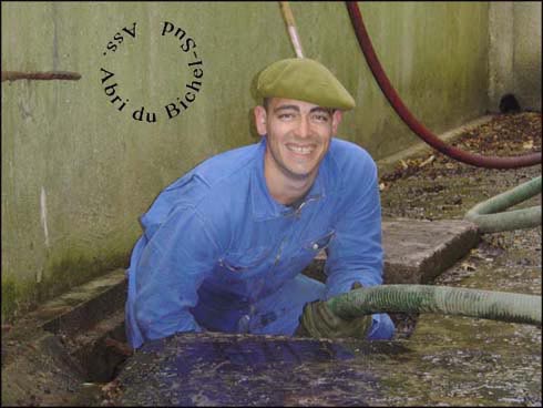 Olivier dans la boue