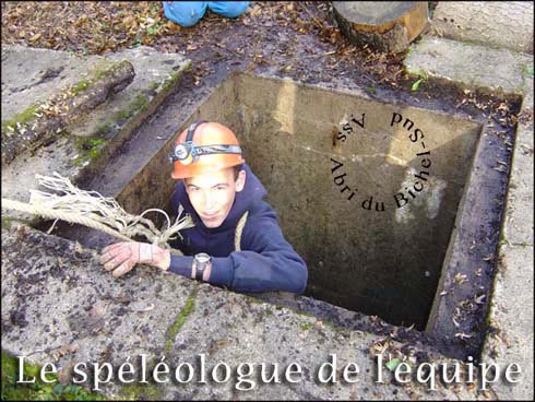 Matt qui s'appr�te � descendre