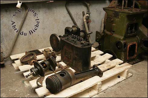 Pi�ces du moteur de Colming