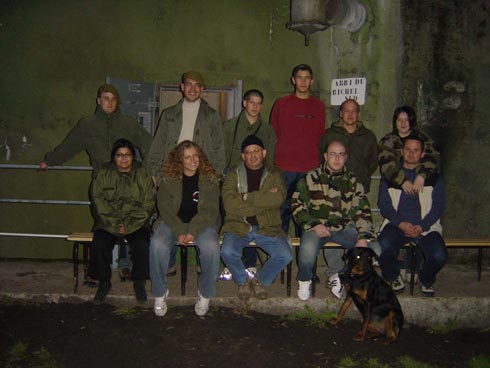 Christophe, Francesca, Olivier, Christelle, Nico, Henri, Matt, Fred, Benoit, Sylvie et Seb