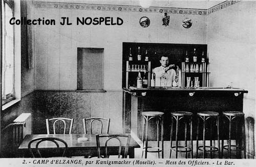 Mess des off. - Le bar