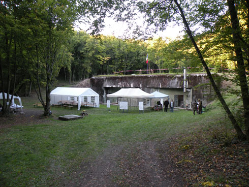 Vue d'ensemble du site.