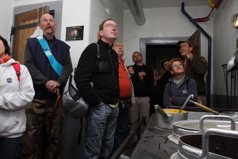 Les membres du SI de Koenigsmacker ne visite.