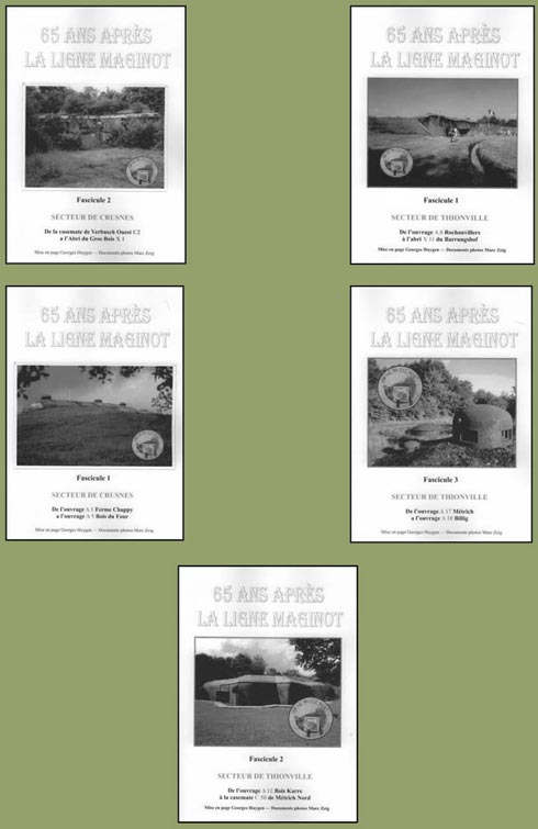 Premi�res de couverture des livres de Georges HUYGEN