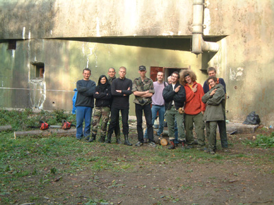 Photo de groupe du Week-end d�broussaillage
