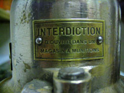 Lampe portative Maginot ?